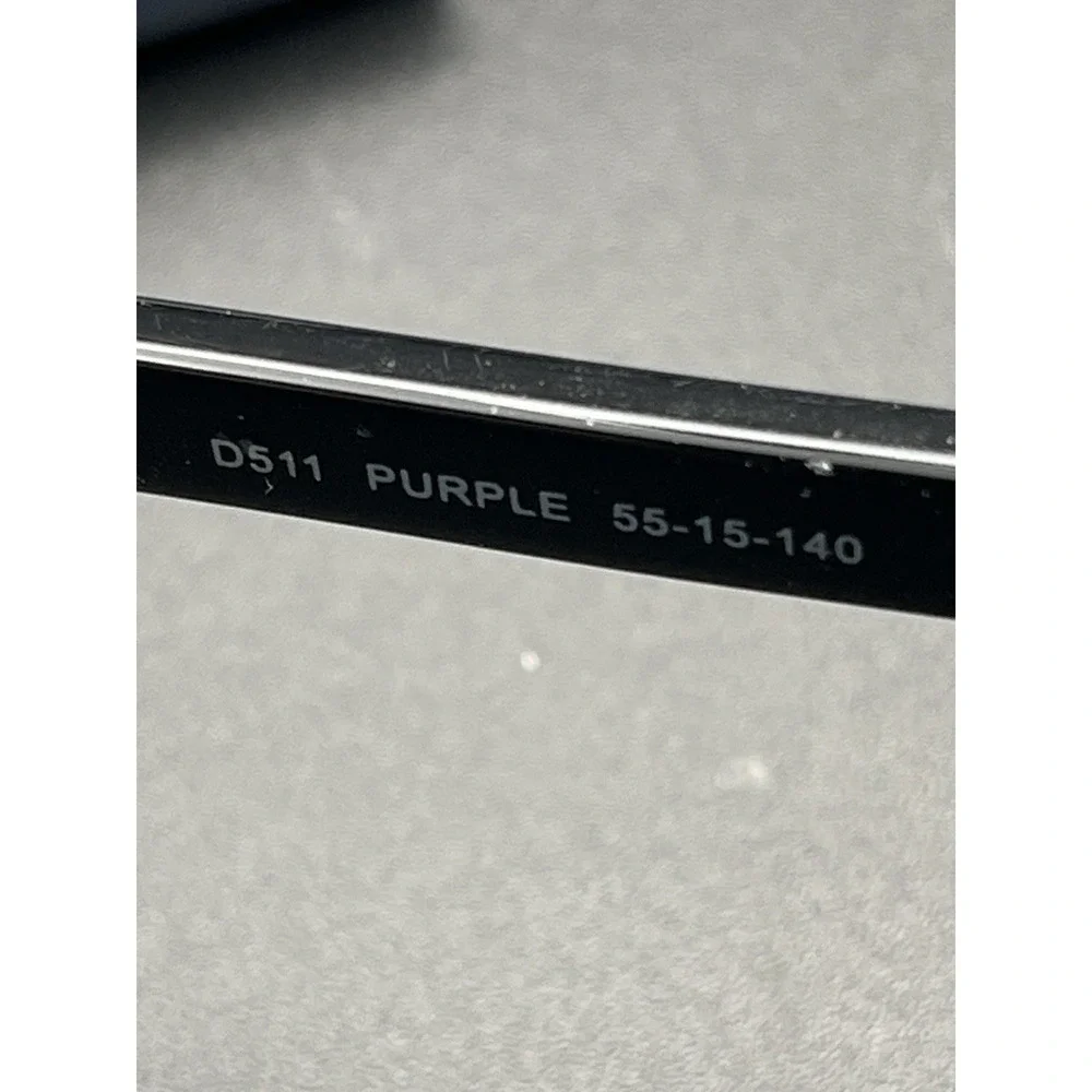 Lucky Brand DS11 Eyeglasses Frame Purple 55-15-140 With Case‎